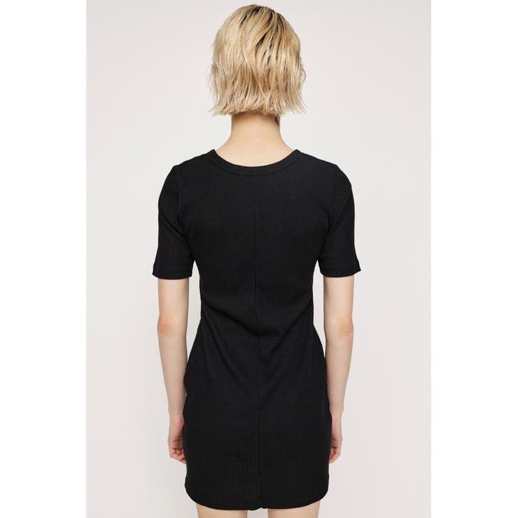 BI COLOR RIB CUT ショートワンピース | SLY OUTLET | 詳細画像11