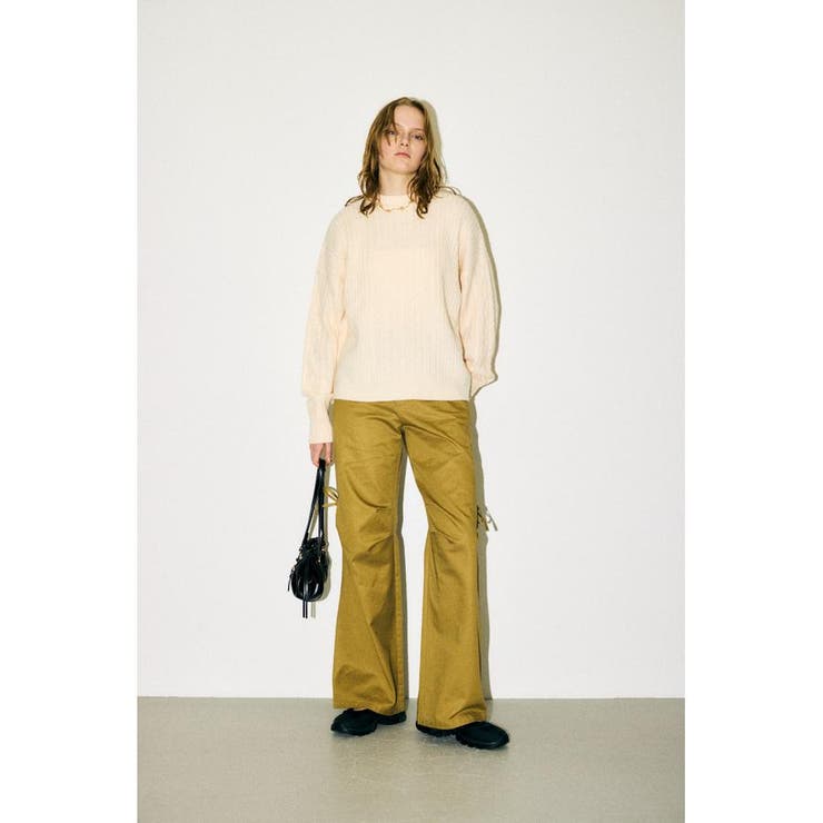 RIB CABLE ニットトップス | MOUSSY OUTLET | 詳細画像7 