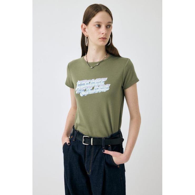 L/KHA1 | CHROME LOGO TEE | MOUSSY OUTLET