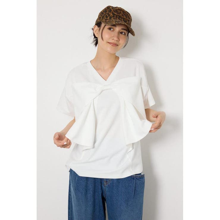 ビッグリボン2WAY Tシャツ | RODEO CROWNS WIDE BOWL | 詳細画像2 
