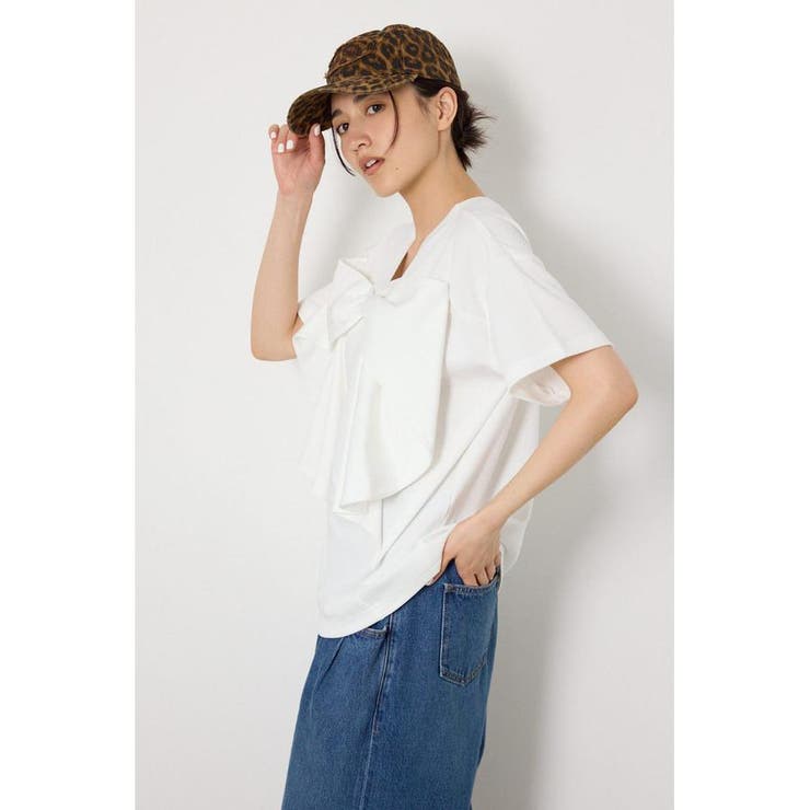 ビッグリボン2WAY Tシャツ | RODEO CROWNS WIDE BOWL | 詳細画像4 
