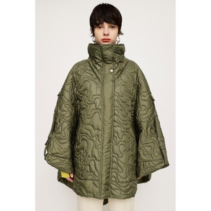 SLY QUILTED MILITARY ポンチョ