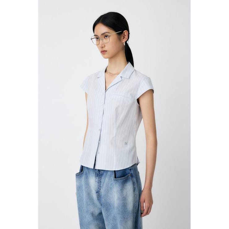 MICRO SLEEVE SHIRT ブラウス | MOUSSY OUTLET | 詳細画像13 
