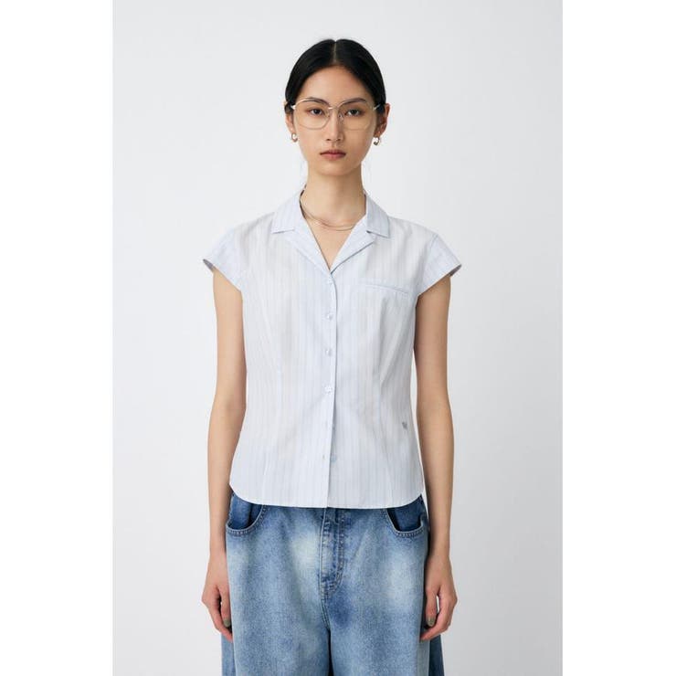 MICRO SLEEVE SHIRT ブラウス | MOUSSY OUTLET | 詳細画像14 