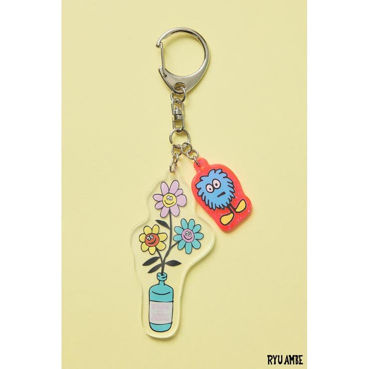 柄PNK5 | (Ryu Ambe) マスコットキーホルダー | RODEO CROWNS WIDE BOWL