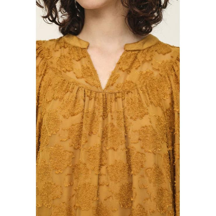 JACQUARD MOTTED GATHER ワンピース | SLY OUTLET | 詳細画像11