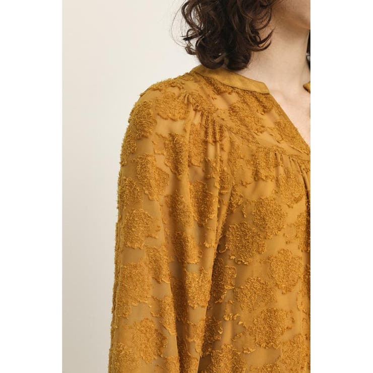 JACQUARD MOTTED GATHER ワンピース | SLY OUTLET | 詳細画像12