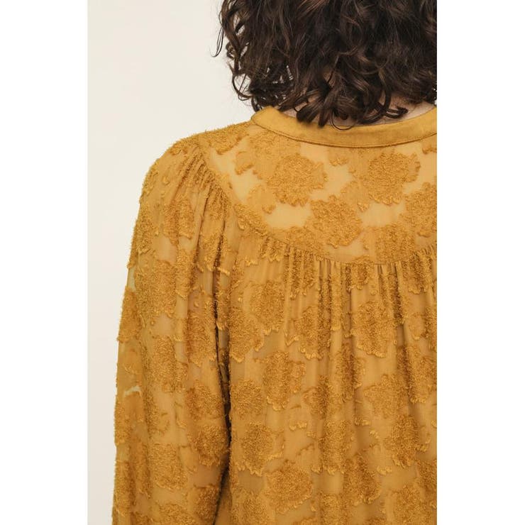 JACQUARD MOTTED GATHER ワンピース | SLY OUTLET | 詳細画像13