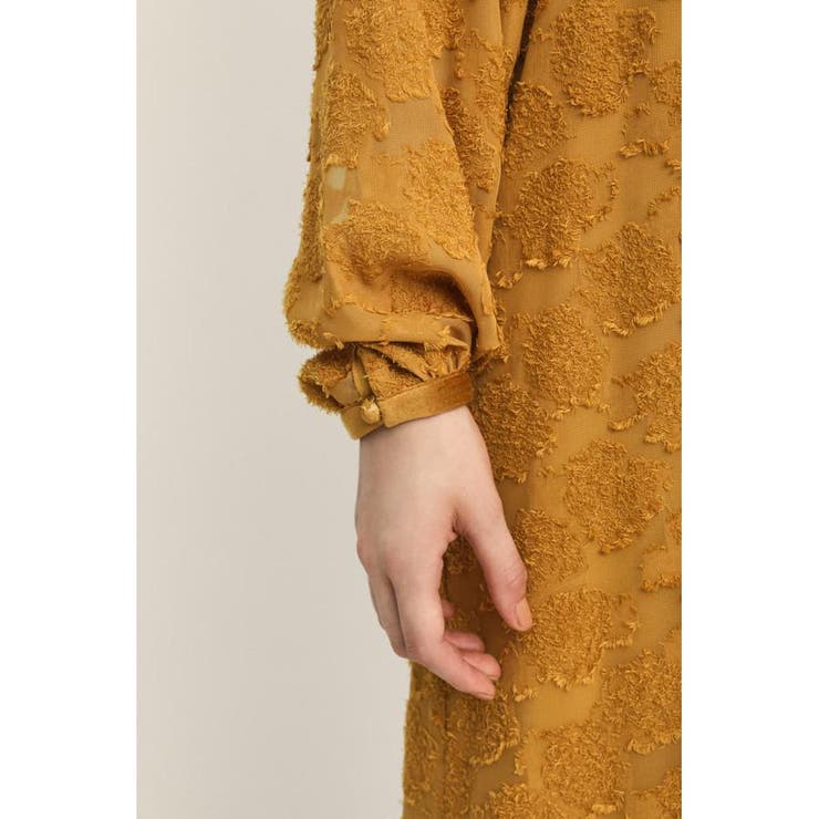 JACQUARD MOTTED GATHER ワンピース | SLY OUTLET | 詳細画像14