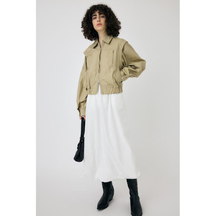 WHT | BALLOON MIDI スカート | MOUSSY OUTLET