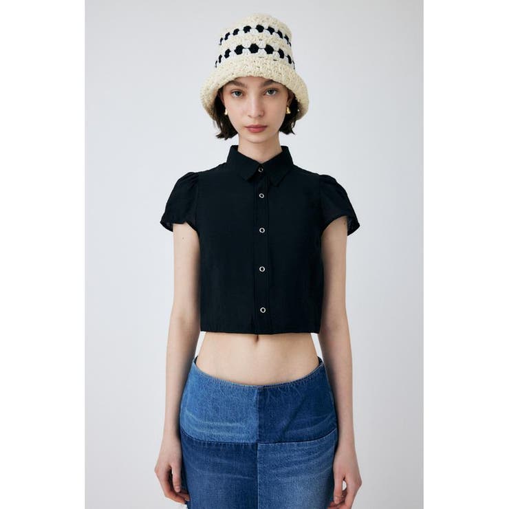 SHEER SHORT SLEEVE シャツ[品番：BJLW0025873]｜MOUSSY OUTLET
