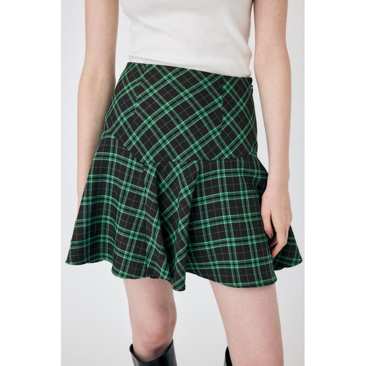 TARTAN ASSYMMETRY ミニスカート | MOUSSY OUTLET | 詳細画像11 