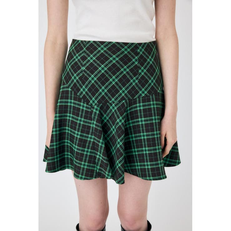 TARTAN ASSYMMETRY ミニスカート | MOUSSY OUTLET | 詳細画像13 