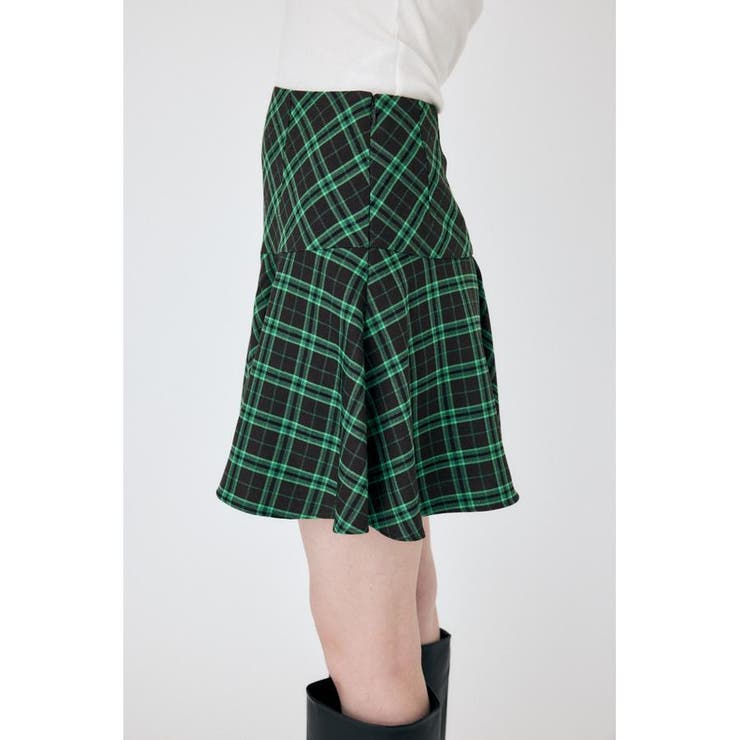 TARTAN ASSYMMETRY ミニスカート | MOUSSY OUTLET | 詳細画像14 
