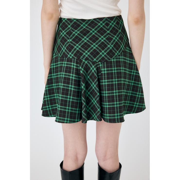 TARTAN ASSYMMETRY ミニスカート | MOUSSY OUTLET | 詳細画像15 