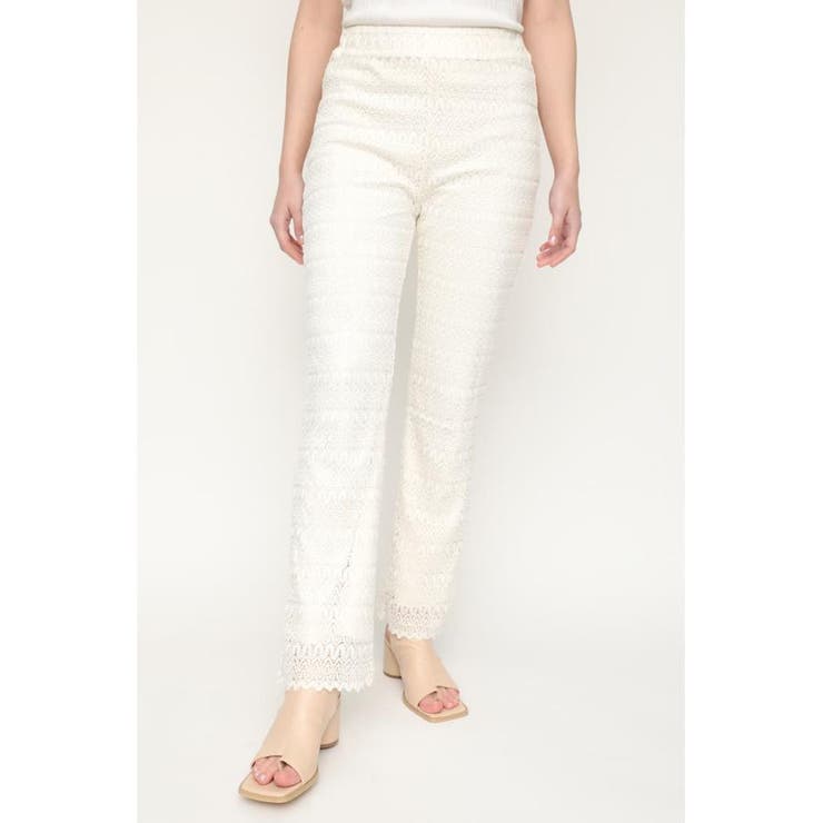 SCALLOP LACE FLARE パンツ | SLY OUTLET | 詳細画像2 