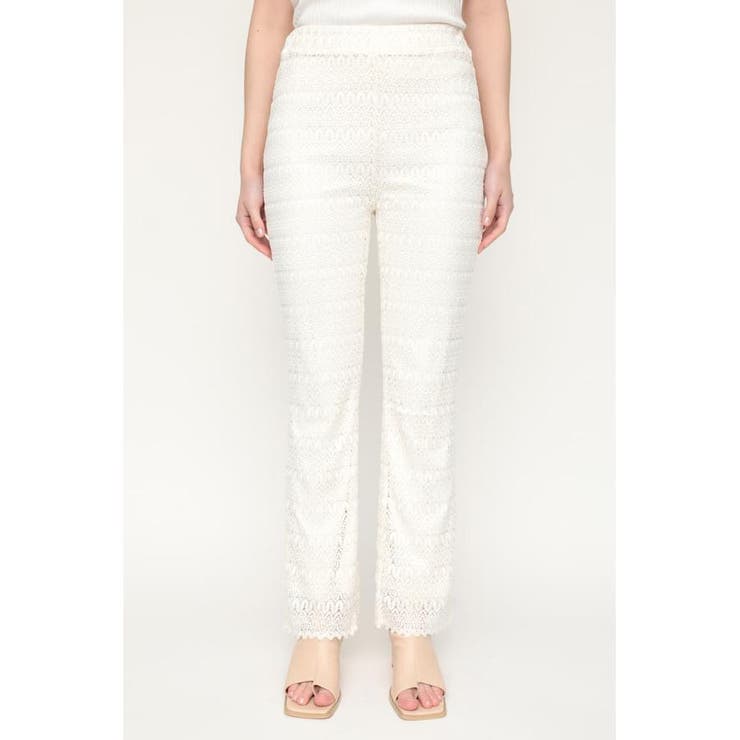 SCALLOP LACE FLARE パンツ | SLY OUTLET | 詳細画像3 