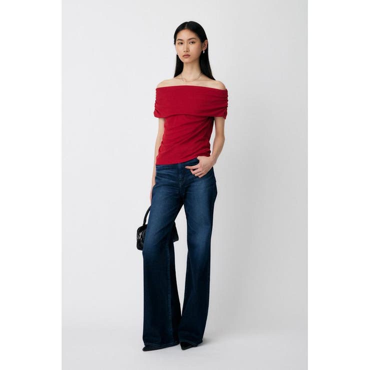 SHEER OFF SHOULDER トップス | MOUSSY OUTLET | 詳細画像12 