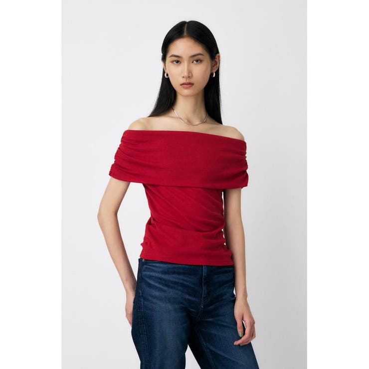 SHEER OFF SHOULDER トップス | MOUSSY OUTLET | 詳細画像14 