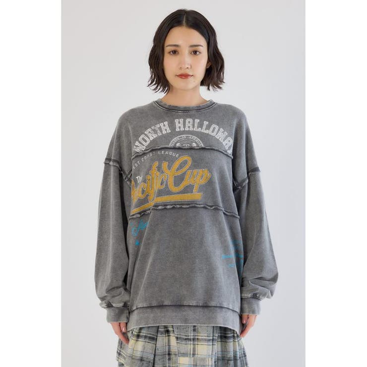 加工アウトシームスウェットトップス | RODEO CROWNS WIDE BOWL | 詳細画像18 