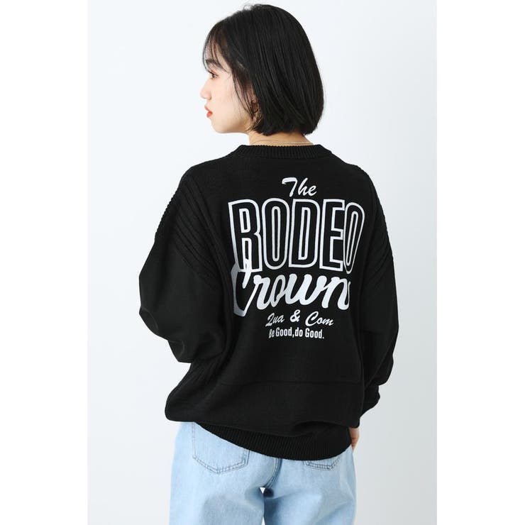 LOGOコンビニットトップス[品番：BJLW0025047]｜RODEO CROWNS WIDE