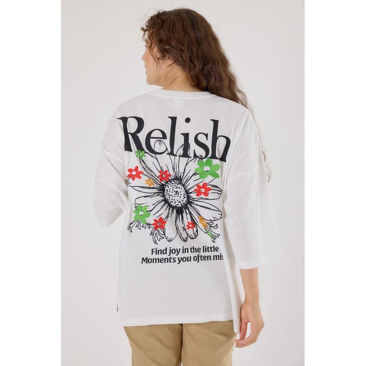 O/WHT1 | Relish Tシャツ | RODEO CROWNS WIDE BOWL