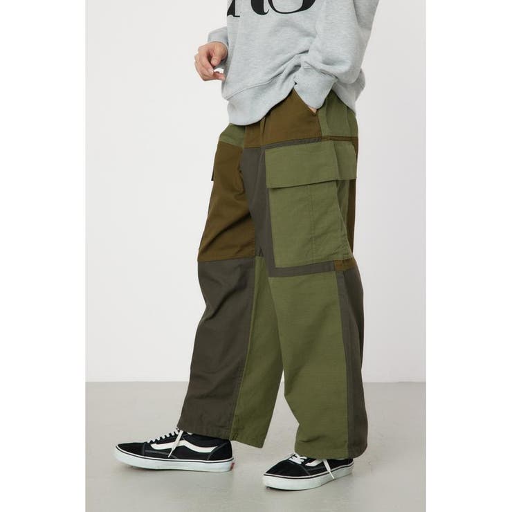 パッチワークカーゴパンツ | RODEO CROWNS WIDE BOWL | 詳細画像24 