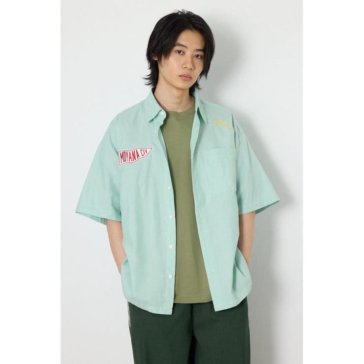 MINT | COOLMAX（R）ファブリック製・Frenchieシャツ | RODEO CROWNS WIDE BOWL