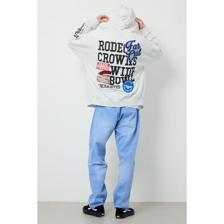 タイポグラフィーZIPパーカー | RODEO CROWNS WIDE BOWL | 詳細画像12 