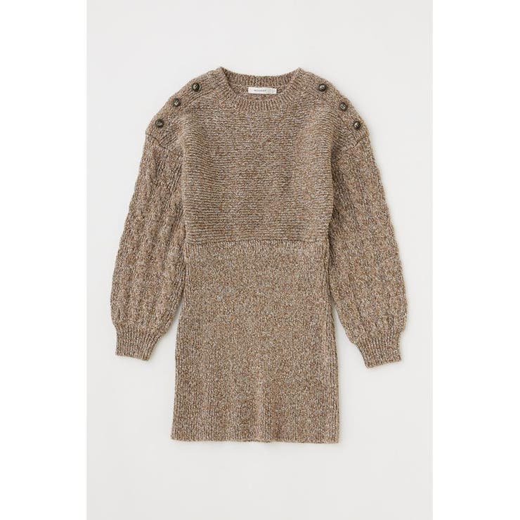 SHOULDER BUTTON ミニドレス | MOUSSY OUTLET | 詳細画像25 