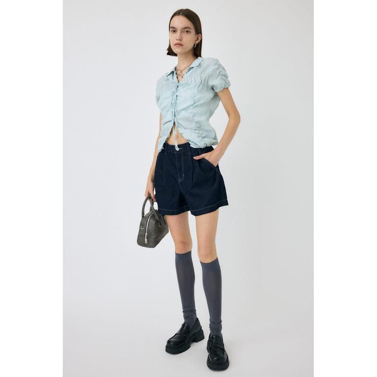 DENIM タック ショーツ | MOUSSY OUTLET | 詳細画像22 