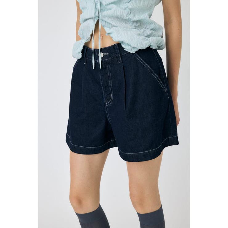 DENIM タック ショーツ | MOUSSY OUTLET | 詳細画像24 