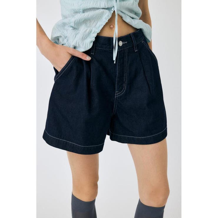 DENIM タック ショーツ | MOUSSY OUTLET | 詳細画像25 