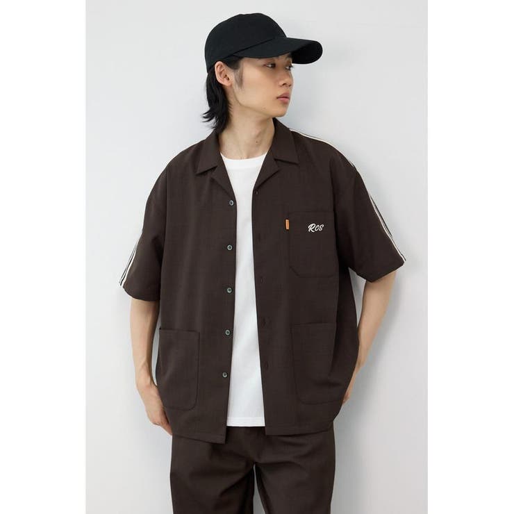 D/BRN3 | DRYNE Tech トラックシャツ | RODEO CROWNS WIDE BOWL