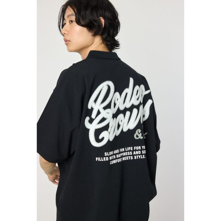 バックサガラロゴポロシャツ | RODEO CROWNS WIDE BOWL | 詳細画像11 