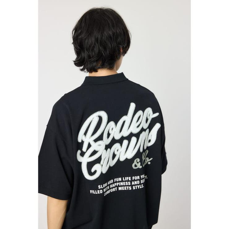 バックサガラロゴポロシャツ | RODEO CROWNS WIDE BOWL | 詳細画像12 