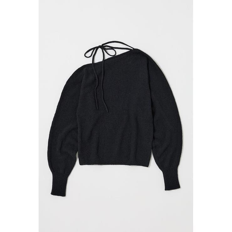 ONE SHOULDER ニットトップス | MOUSSY OUTLET | 詳細画像16 