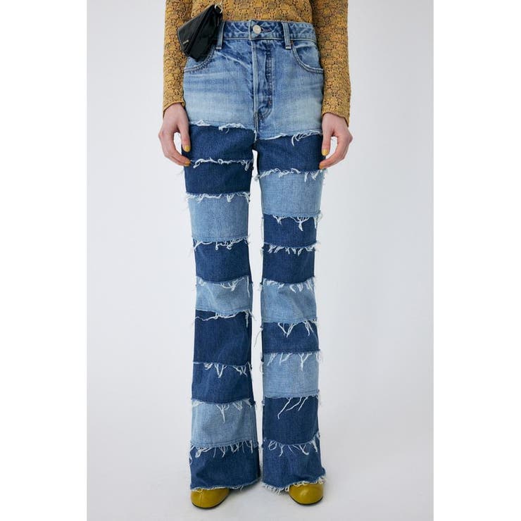 BLOCK PATCHING HW FLARE[品番：BJLW0024991]｜MOUSSY OUTLET