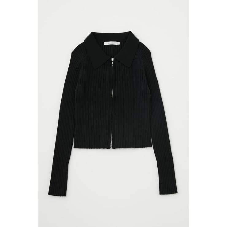 ZIP UP ニットトップス | MOUSSY OUTLET | 詳細画像3 