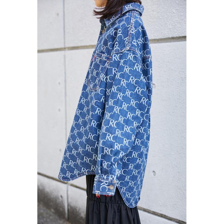 （WEB限定）MG LOGO DENIM JACKET | RODEO CROWNS WIDE BOWL | 詳細画像1 