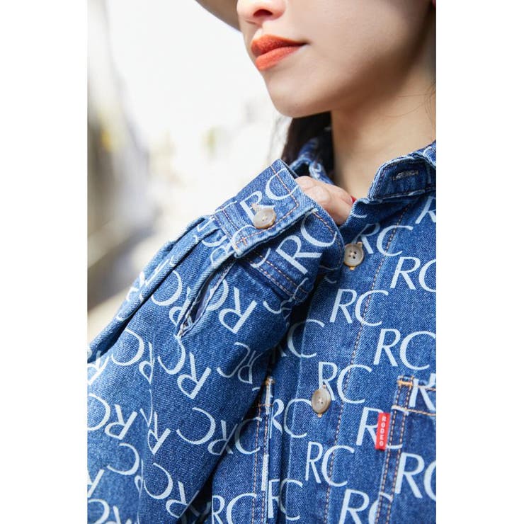（WEB限定）MG LOGO DENIM JACKET | RODEO CROWNS WIDE BOWL | 詳細画像4 