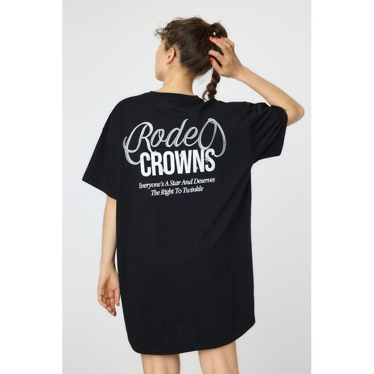 ラメ糸刺繍ロゴワンピース | RODEO CROWNS WIDE BOWL | 詳細画像17 