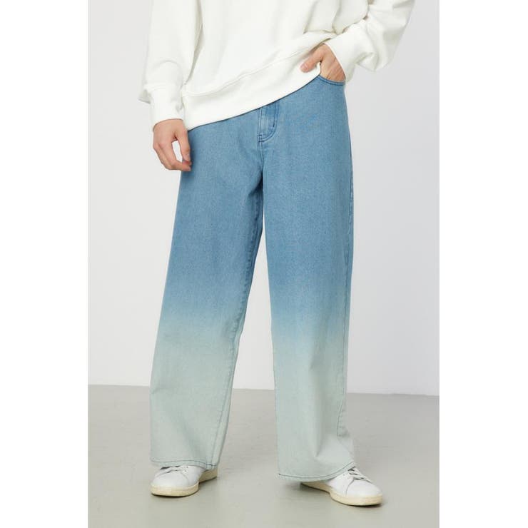 フェードワイドデニムパンツ | RODEO CROWNS WIDE BOWL | 詳細画像9 