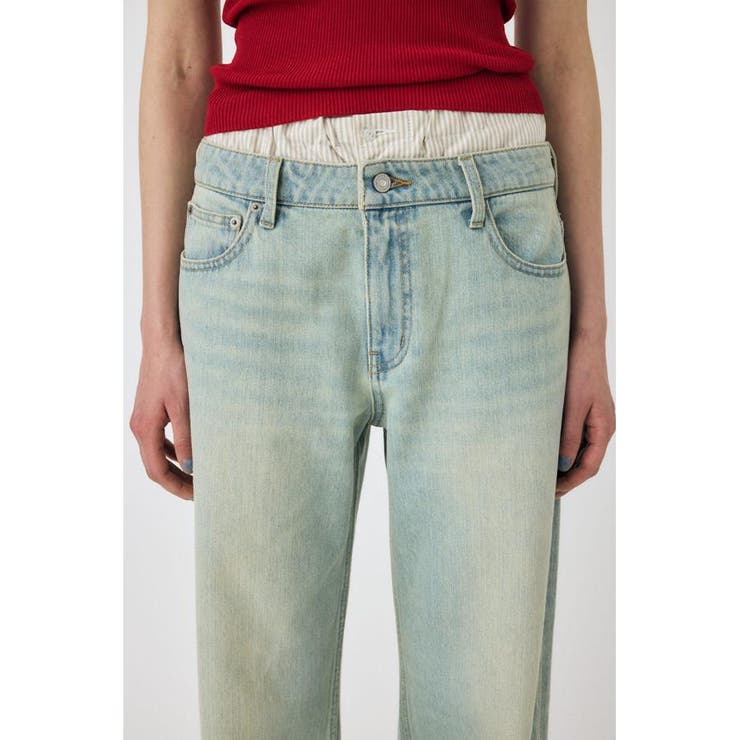 BOXER LAYERED STRAIGHT デニム | MOUSSY OUTLET | 詳細画像18 