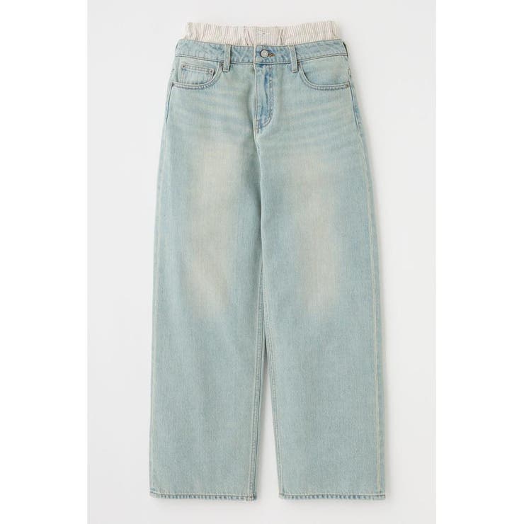 BOXER LAYERED STRAIGHT デニム | MOUSSY OUTLET | 詳細画像21 
