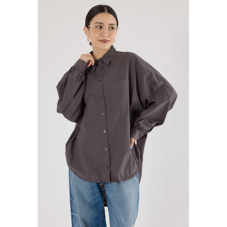 C.GRY | ドロストオーバーシャツ | RODEO CROWNS WIDE BOWL