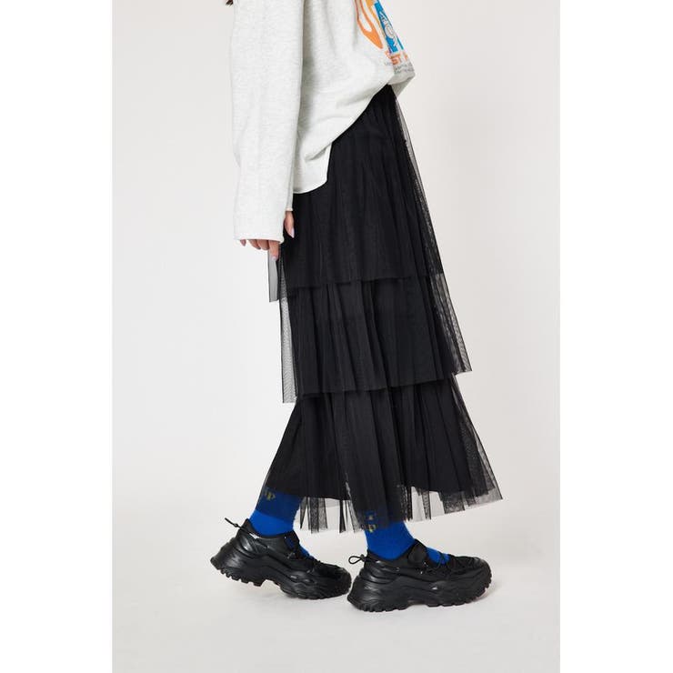 チュールティアードスカート | RODEO CROWNS WIDE BOWL | 詳細画像11 