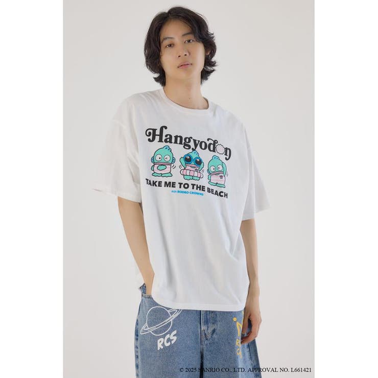 (サンリオキャラクターズ)ビーチハンギョドンTシャツ | RODEO CROWNS WIDE BOWL | 詳細画像18 