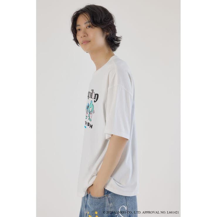 (サンリオキャラクターズ)ビーチハンギョドンTシャツ | RODEO CROWNS WIDE BOWL | 詳細画像19 