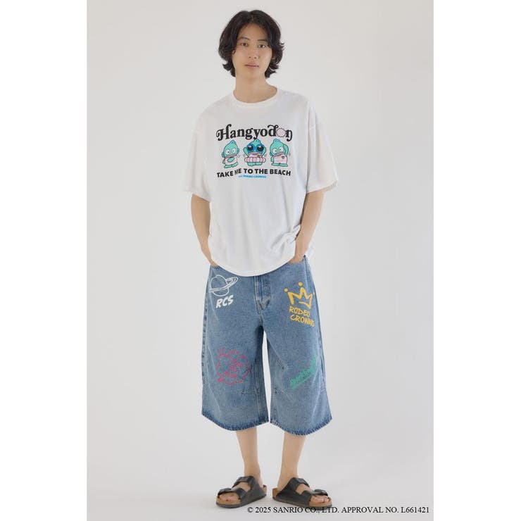 (サンリオキャラクターズ)ビーチハンギョドンTシャツ | RODEO CROWNS WIDE BOWL | 詳細画像21 